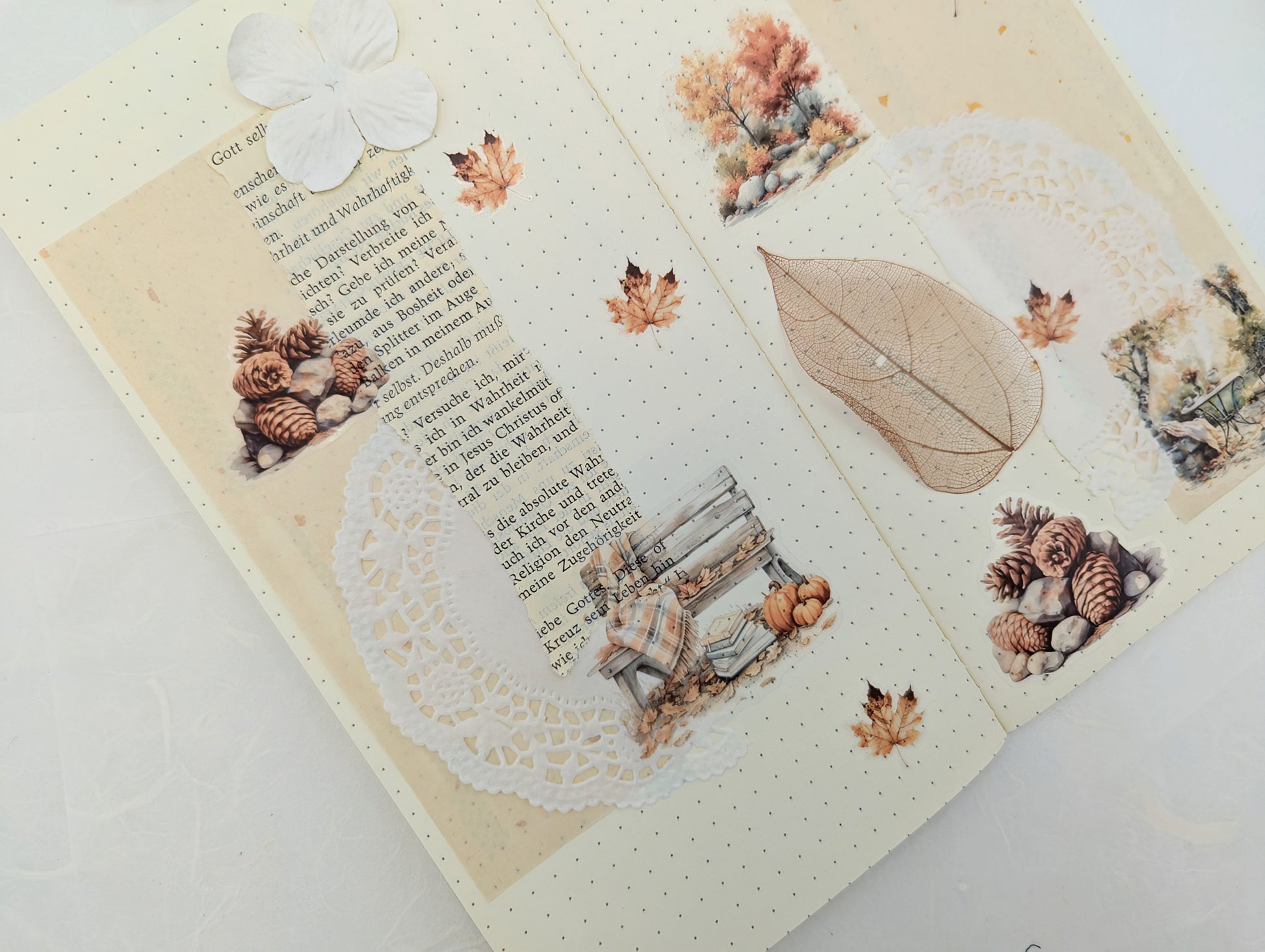 Stickersheet Herbst, herbstliche Aufkleber, cozy Sticker, Scrapbookdeko, Planersticker,